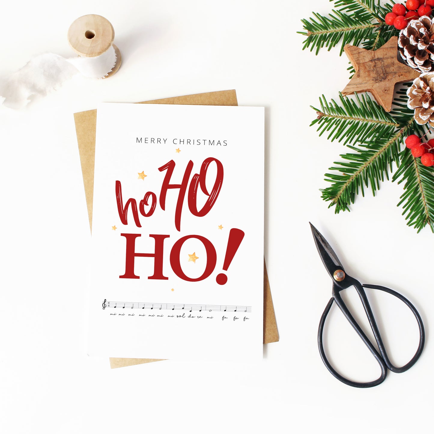 Lot de 6 Cartes de Noel