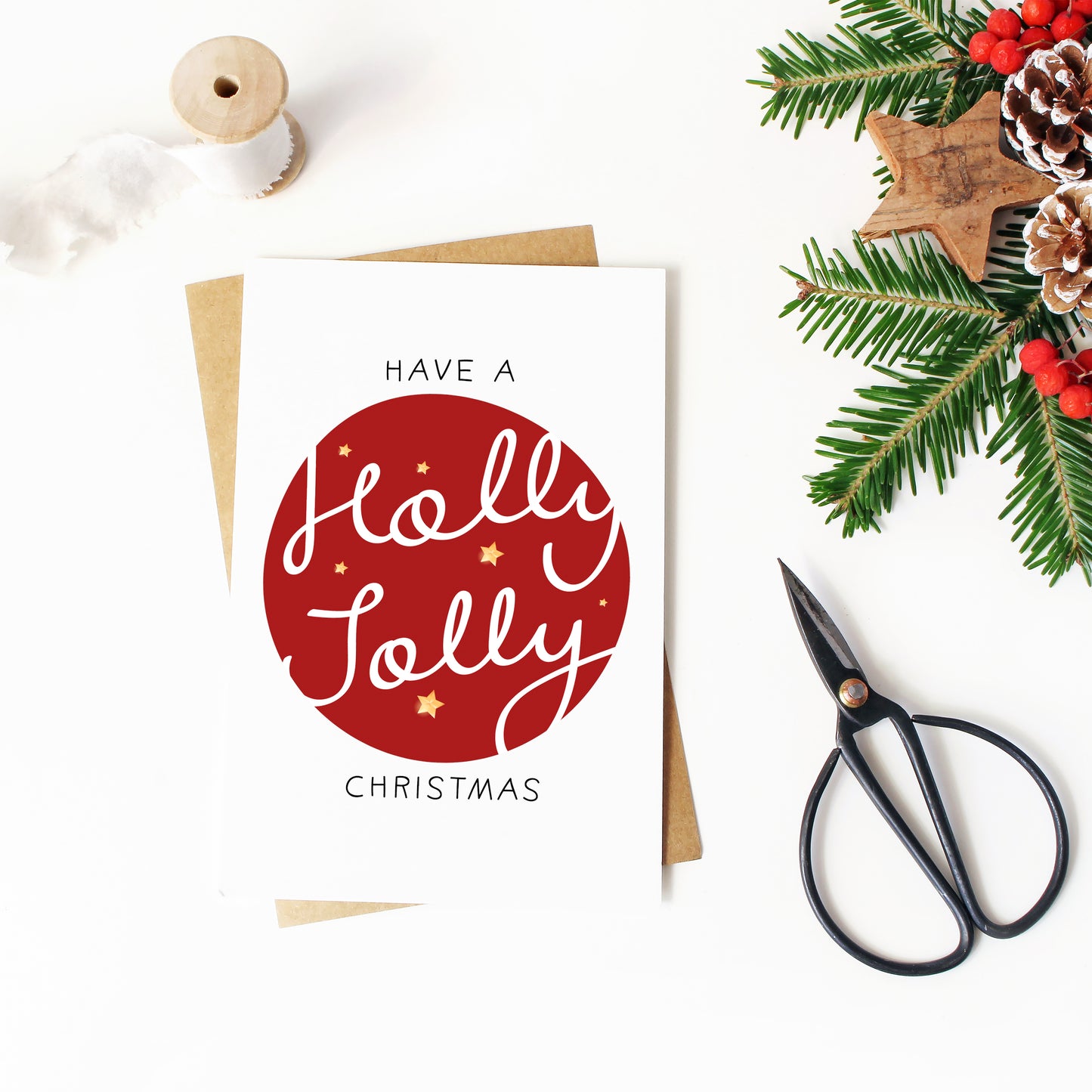Lot de 6 Cartes de Noel