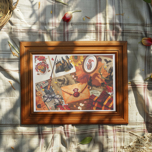 Illustration Magic School