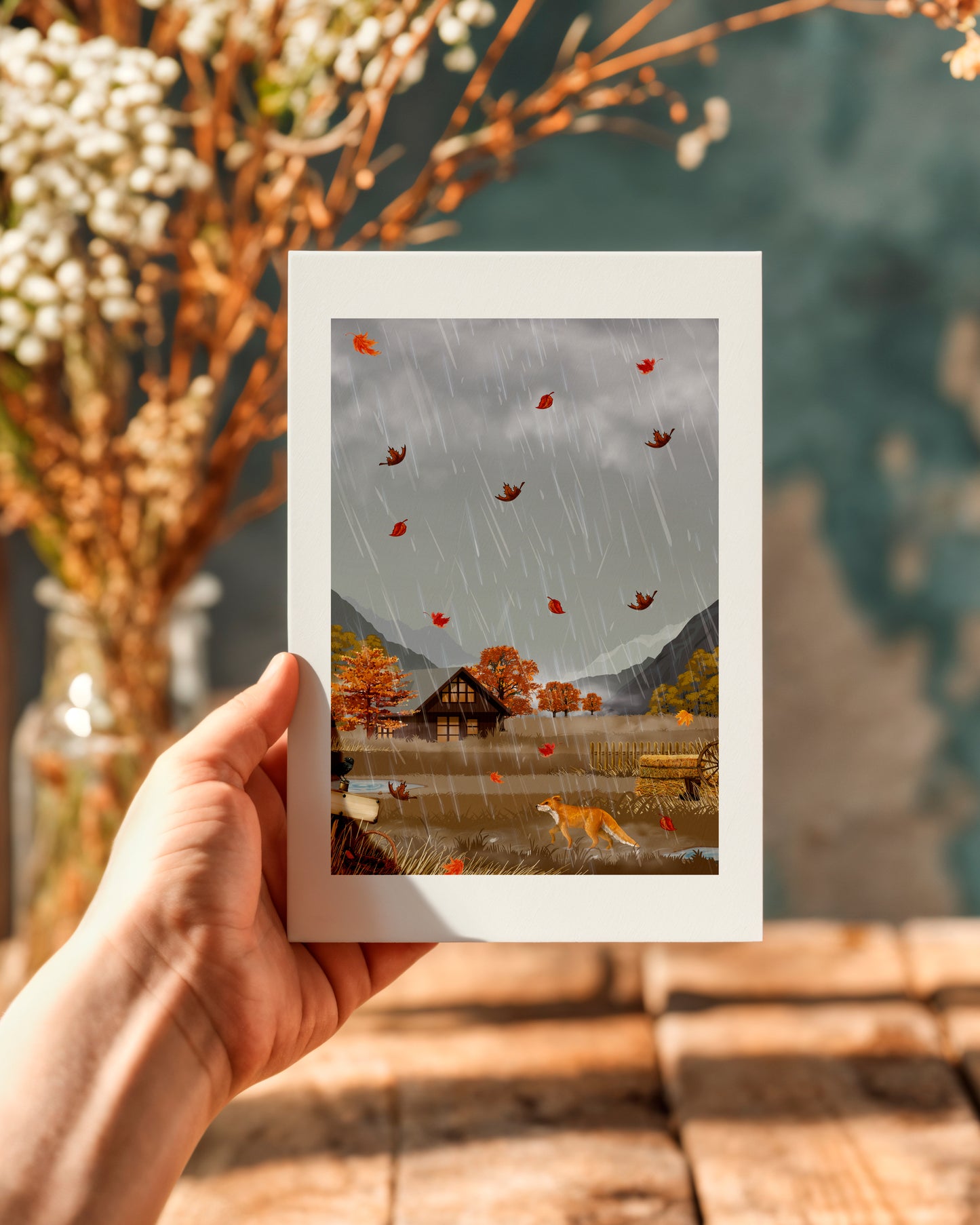 Illustration Jour de pluie