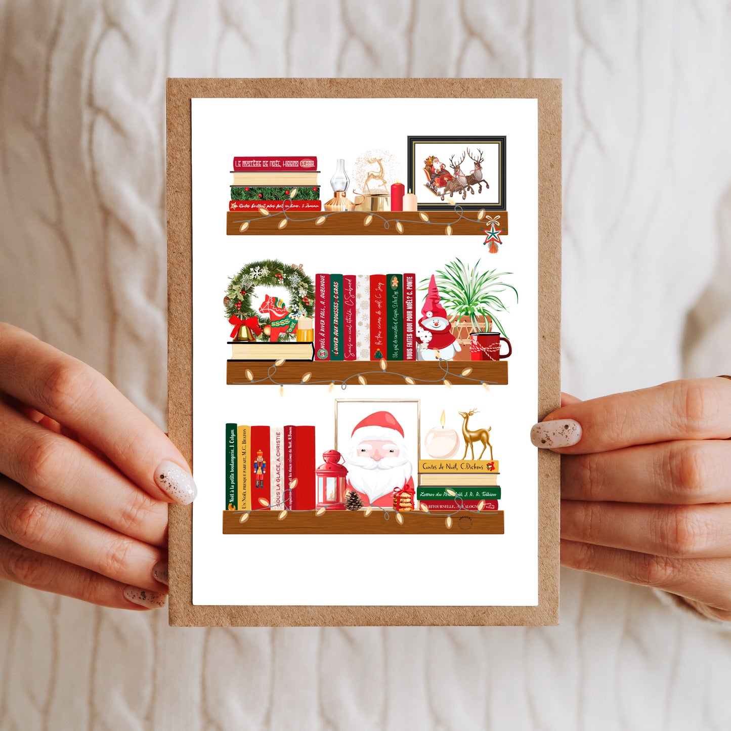Illustration Bibli de Noel