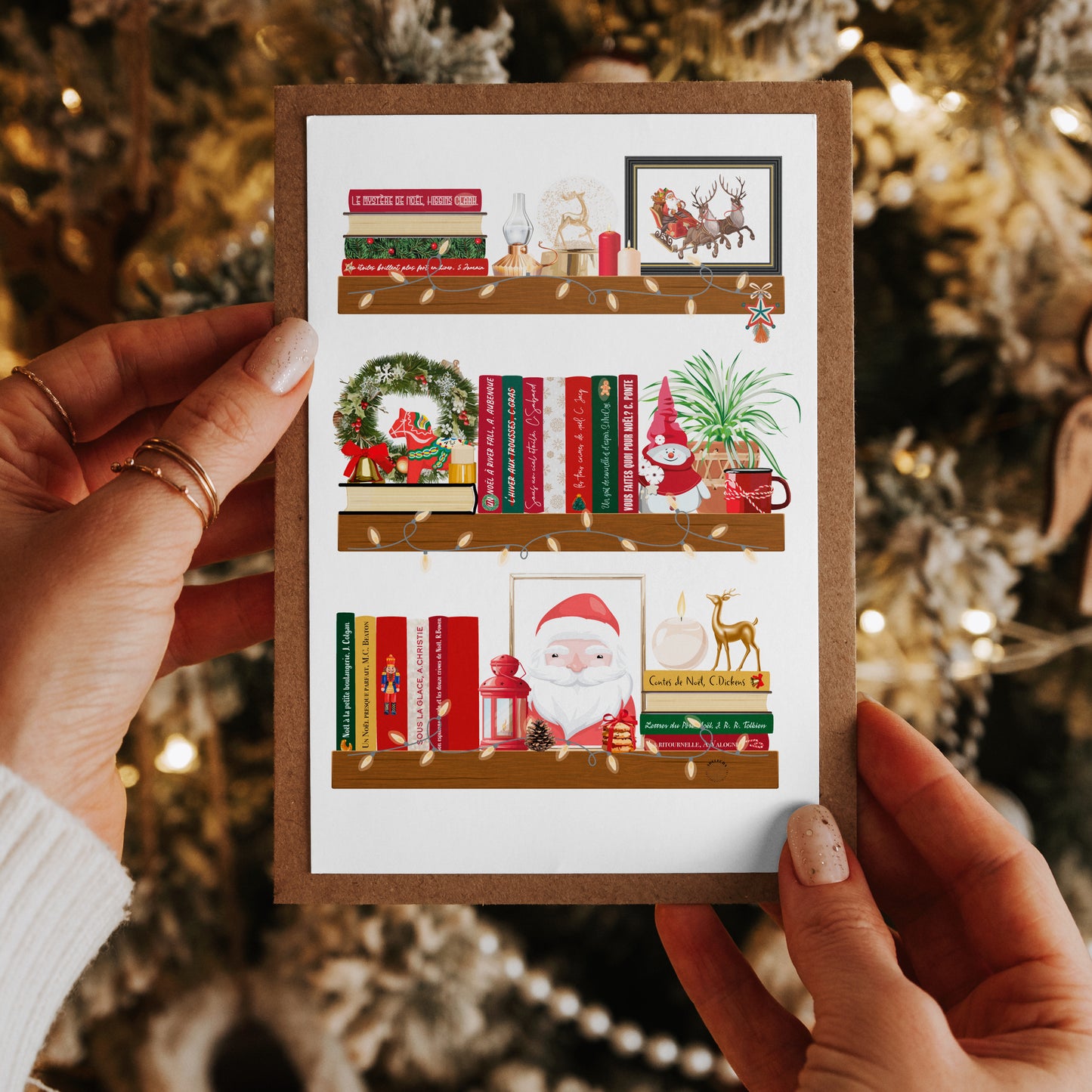 Illustration Bibli de Noel