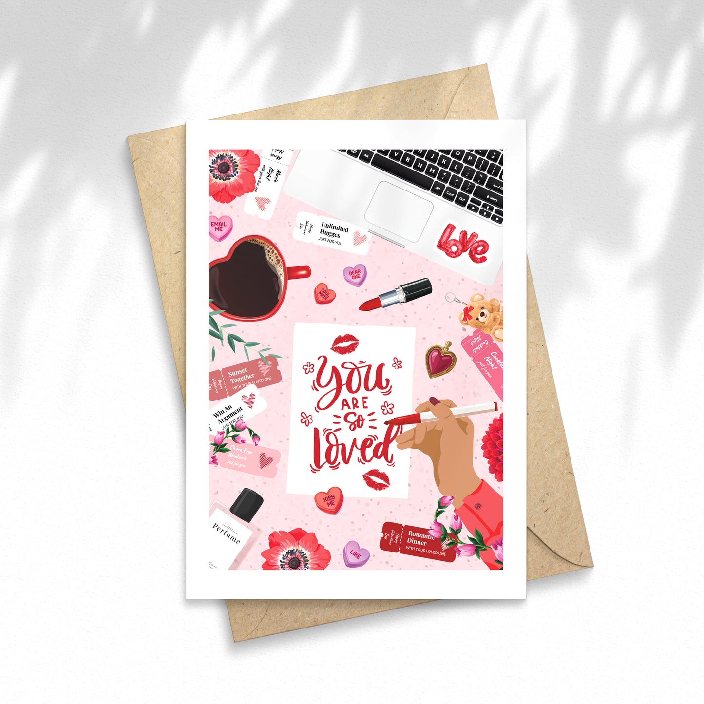 Illustration Declaration of love