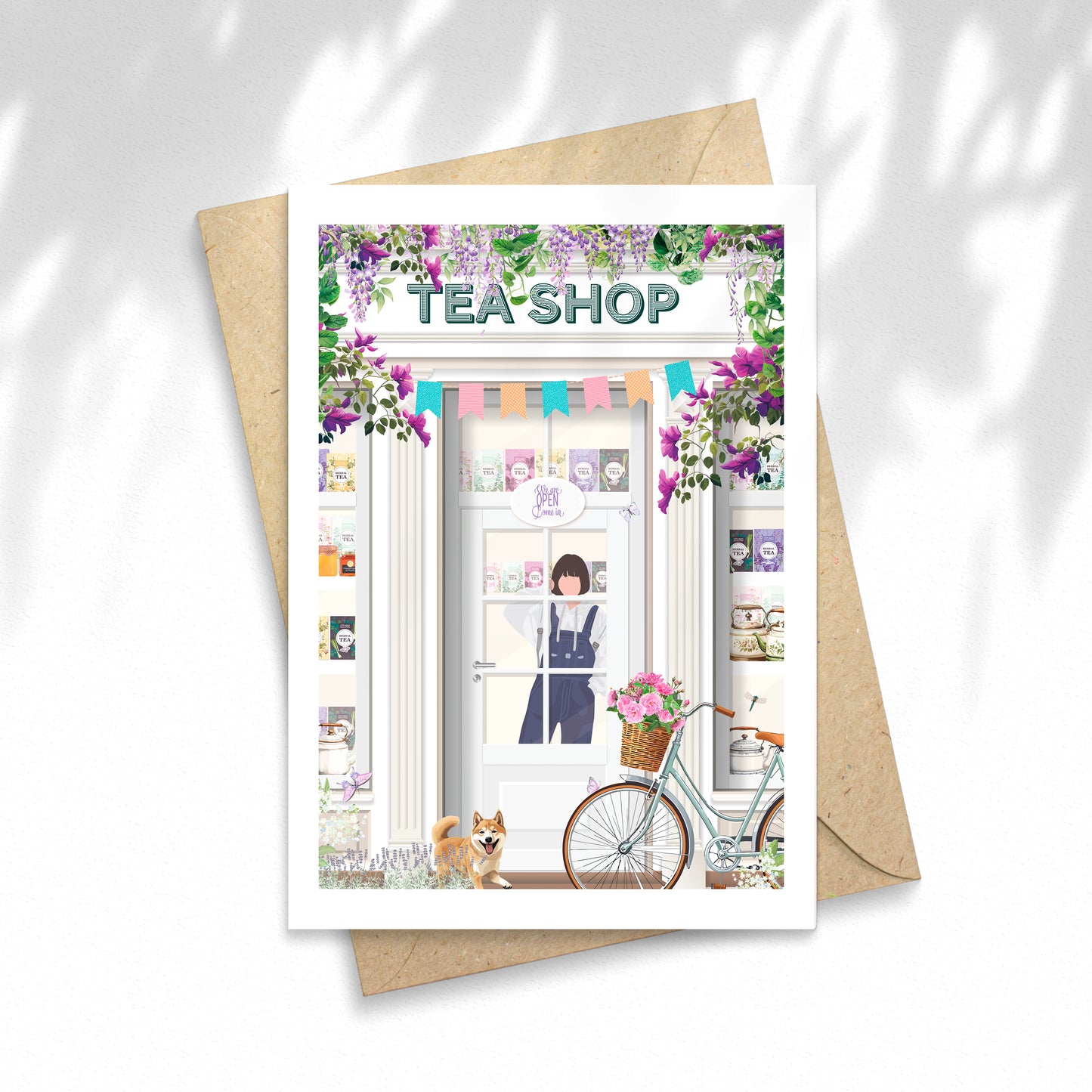 Illustration Tea Shop