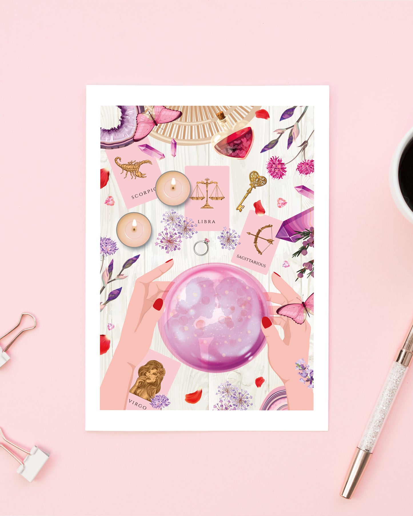 Illustration Love prediction