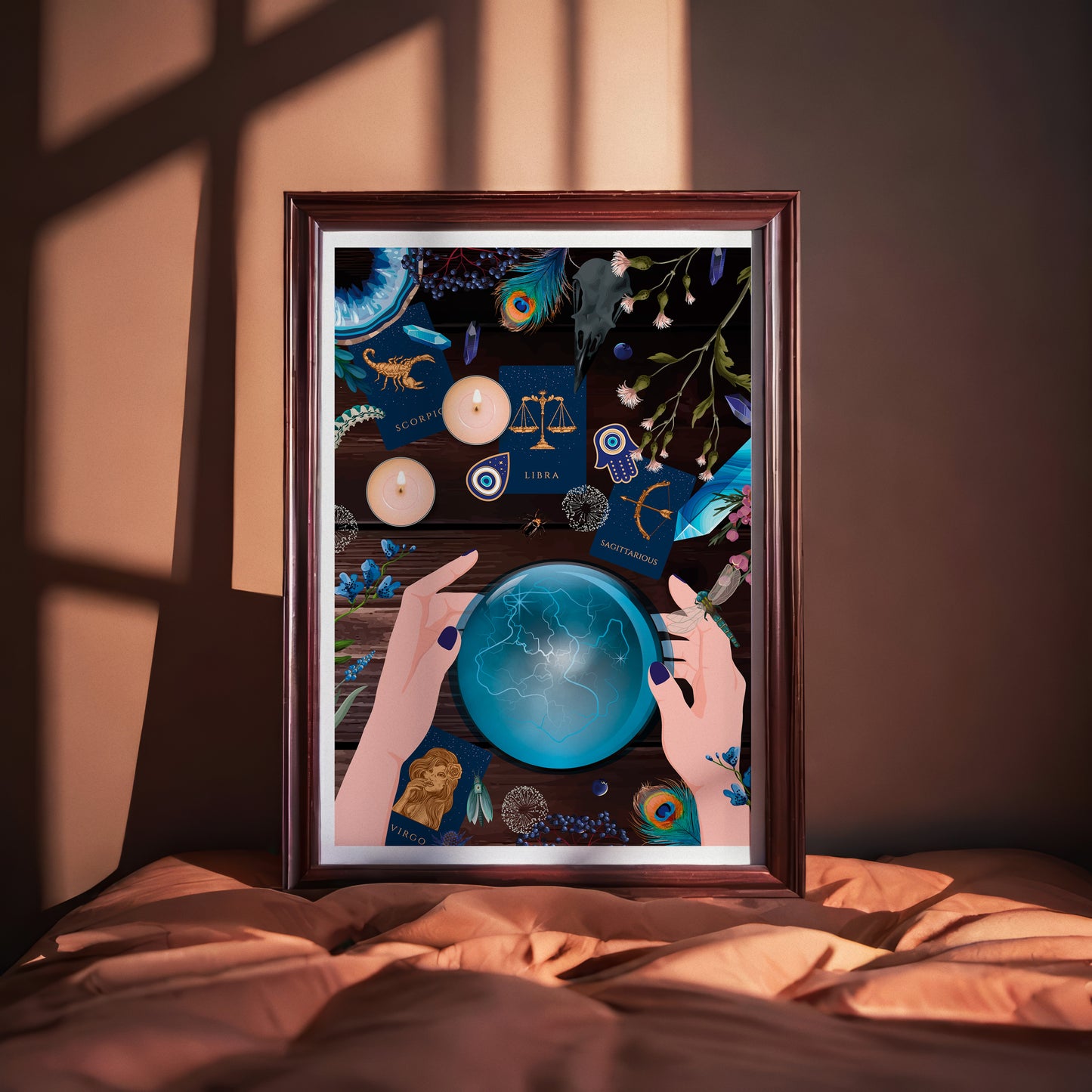 Illustration Boule de cristal