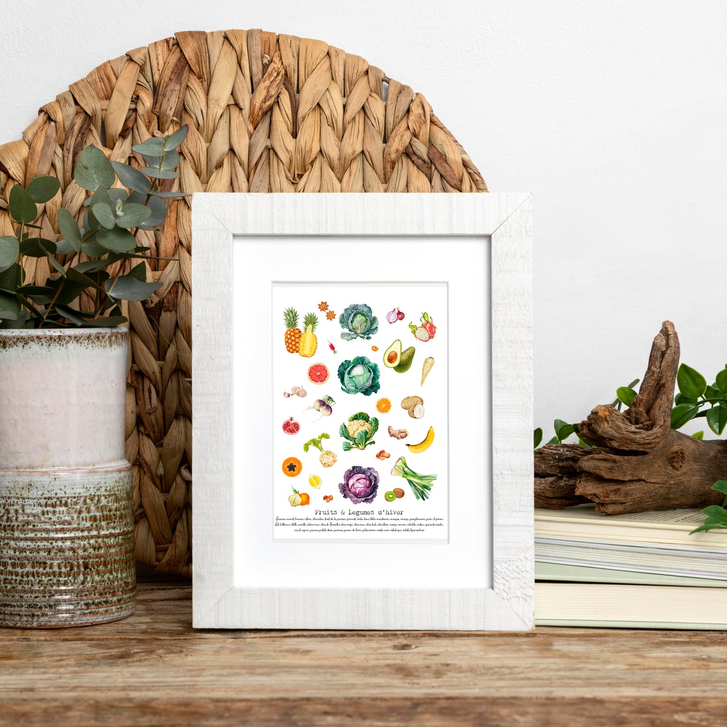 Illustrations Fruits & Légumes de Saison