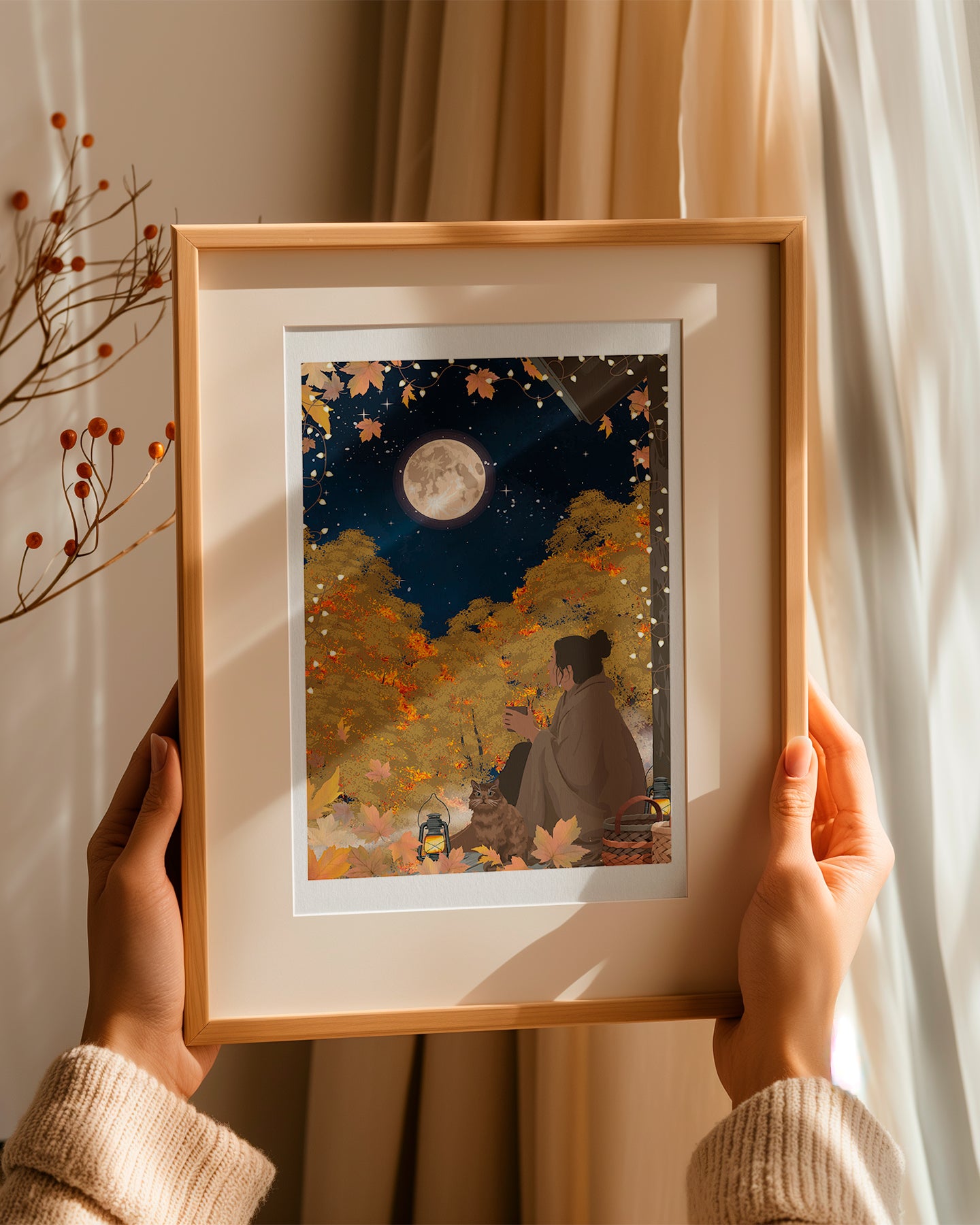 Illustration Rêverie Automnale
