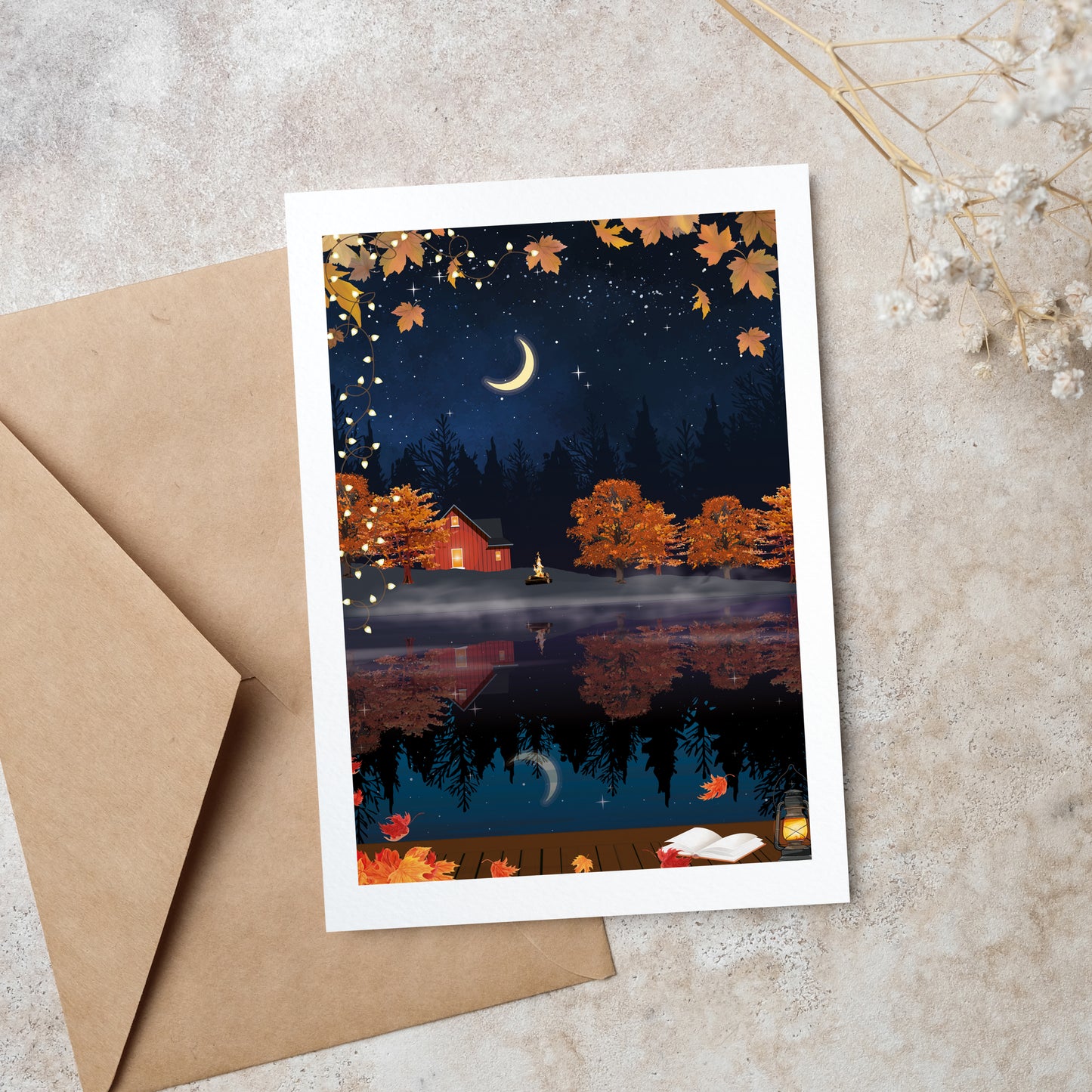 Illustration Soir dâautomne
