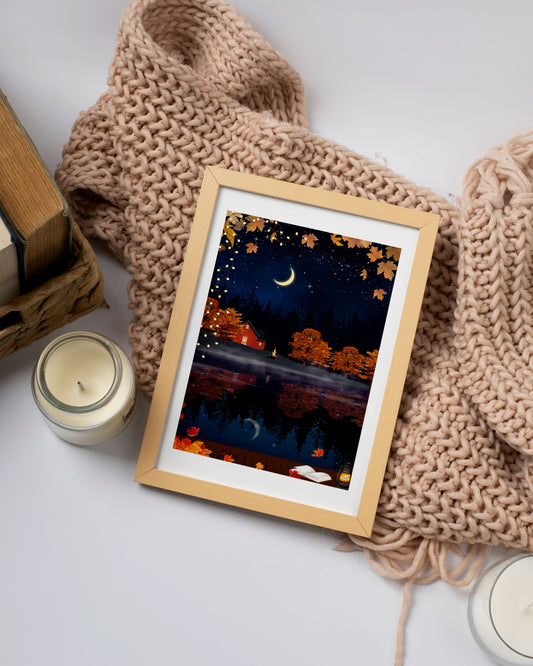 Illustration Soir d’automne