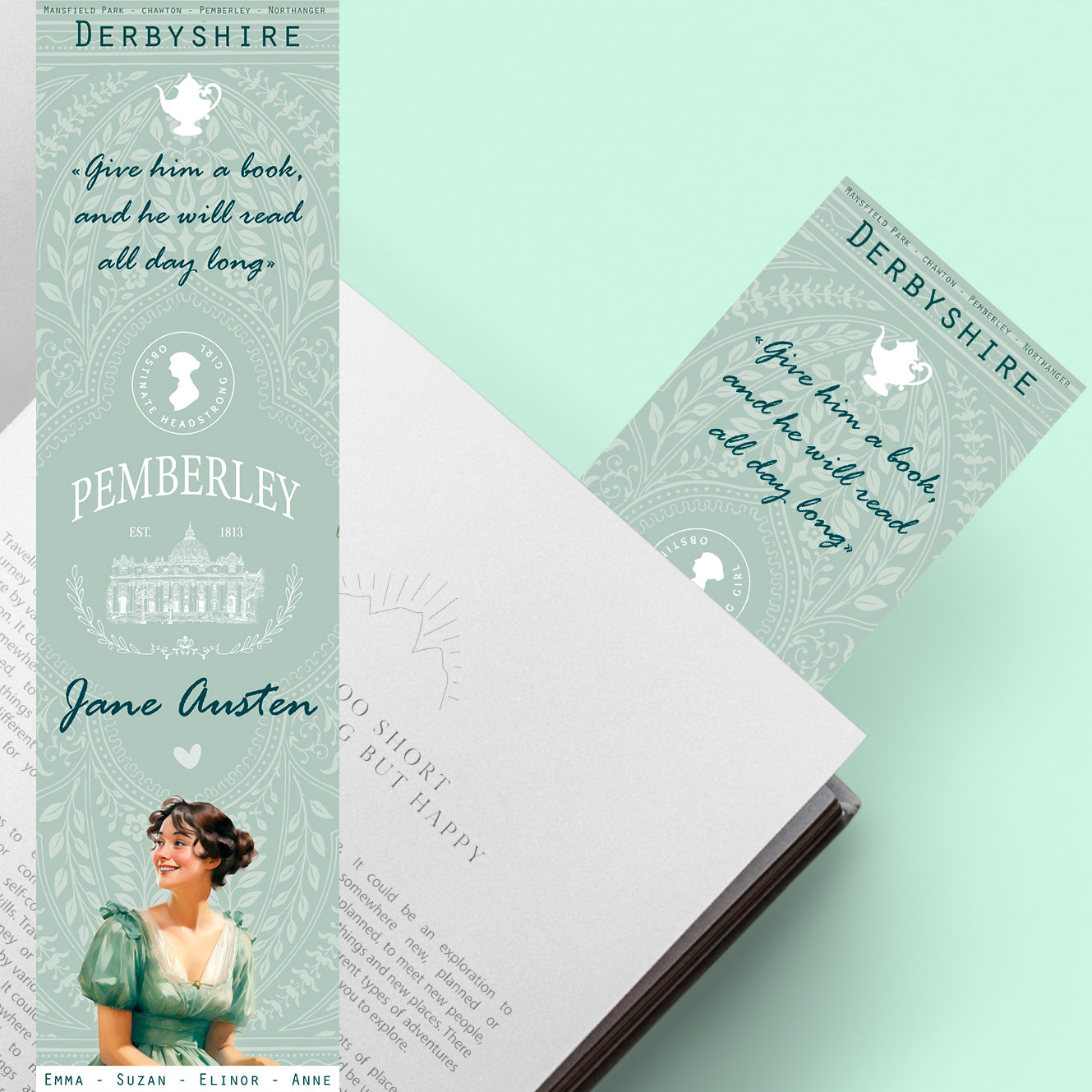 Marque Pages Austen Fan Club