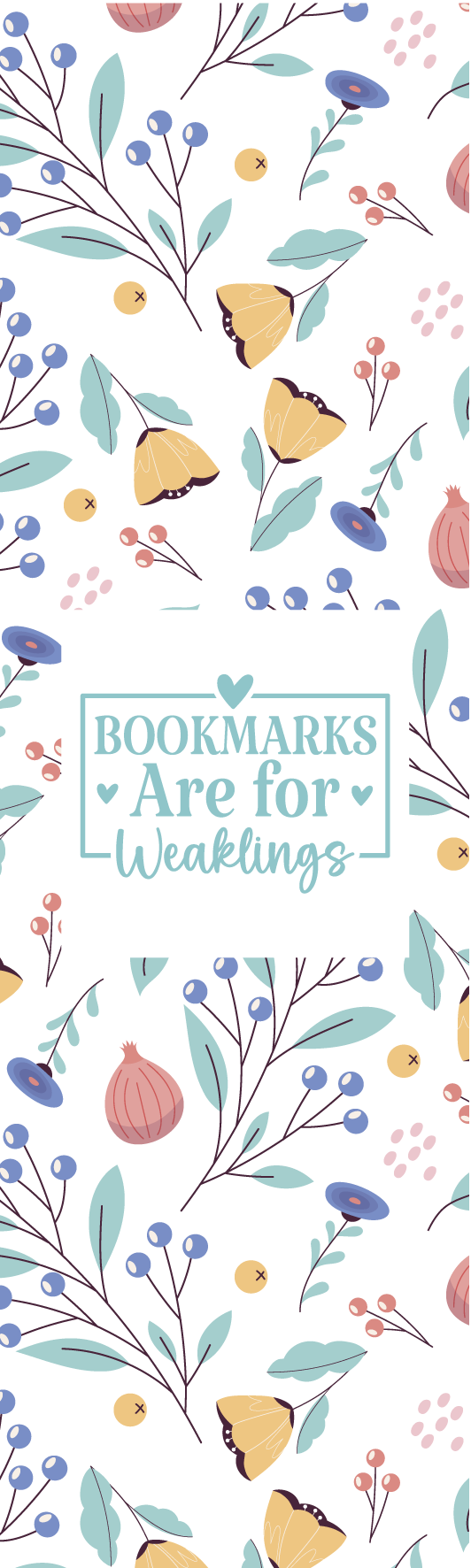 Marque Pages Lectrice de Printemps
