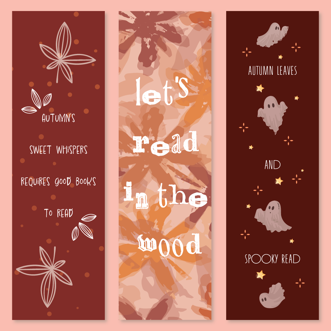 Marque Pages Messages d'Automne