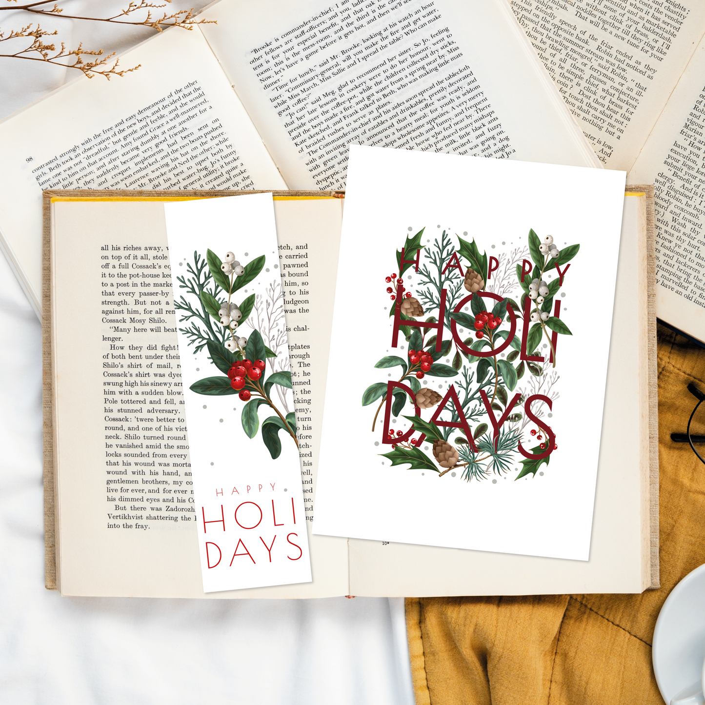 Duo Happy Holidays (Red)