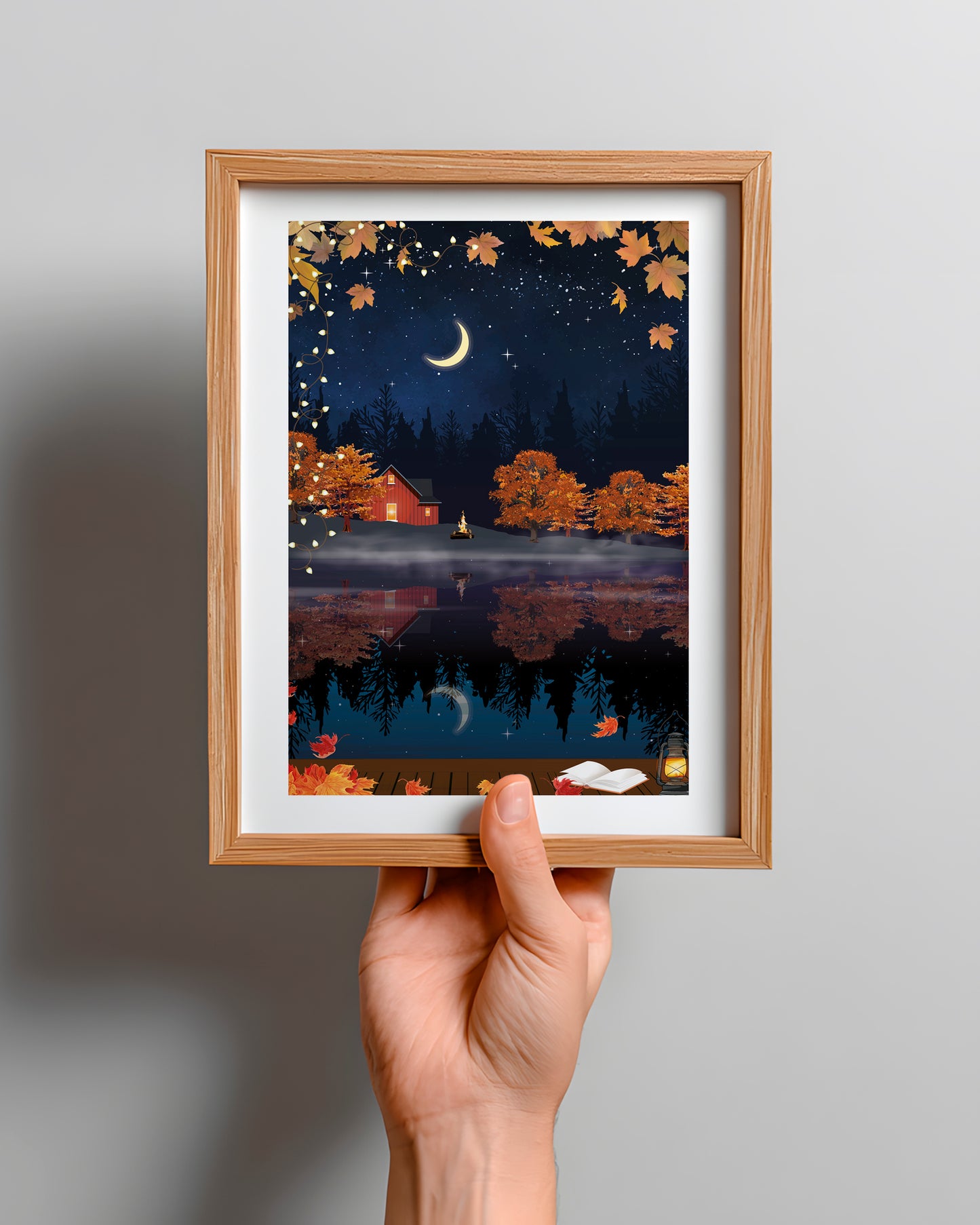 Illustration Soir dâautomne
