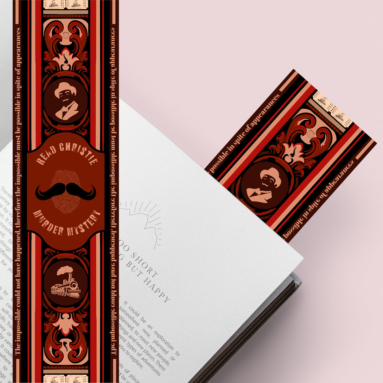 Marque Pages Read Agatha Christie