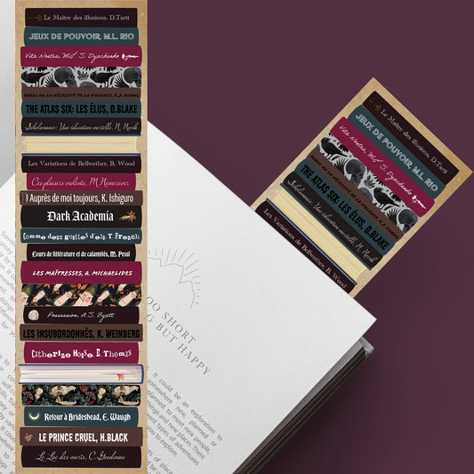 Marque Pages Dark Academia