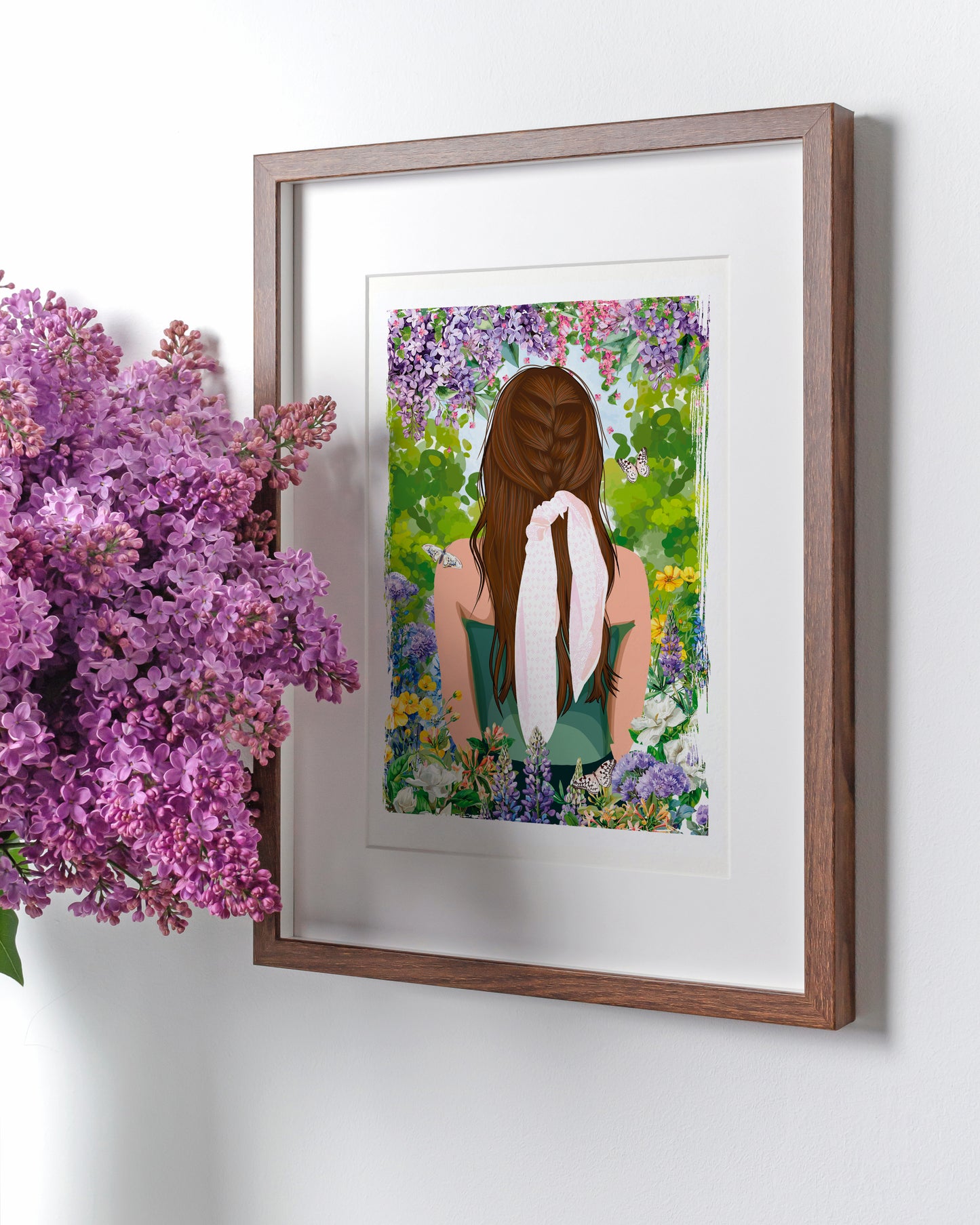 Illustration Balade au Jardin