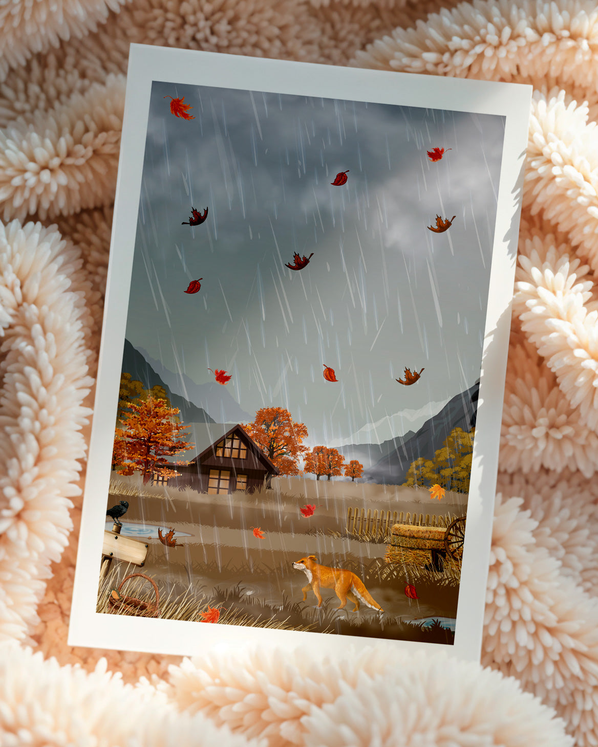 Illustration Jour de pluie