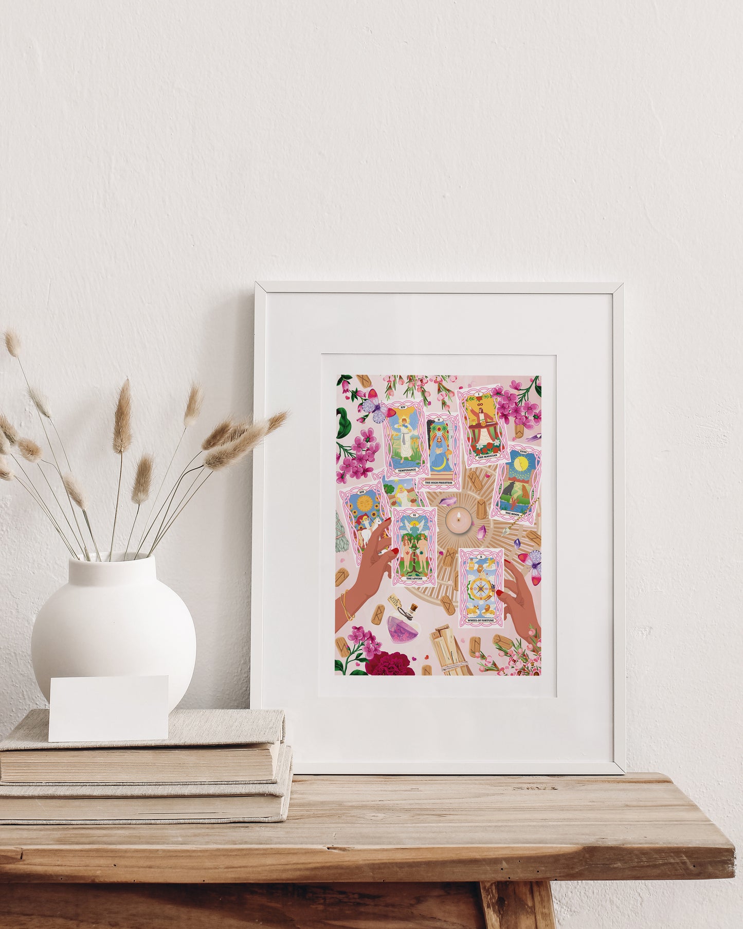 Illustration Tarot of love