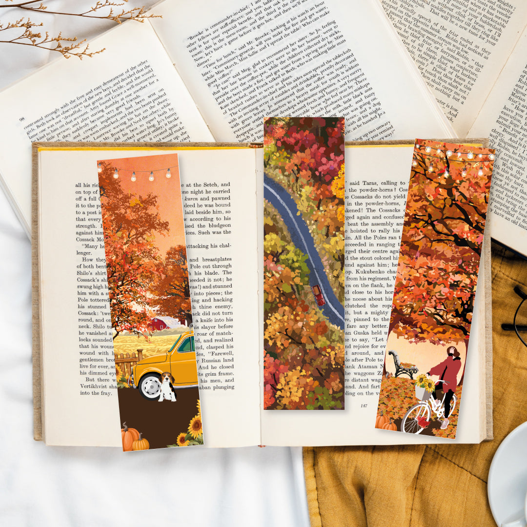 Marque Pages Balade d'Automne