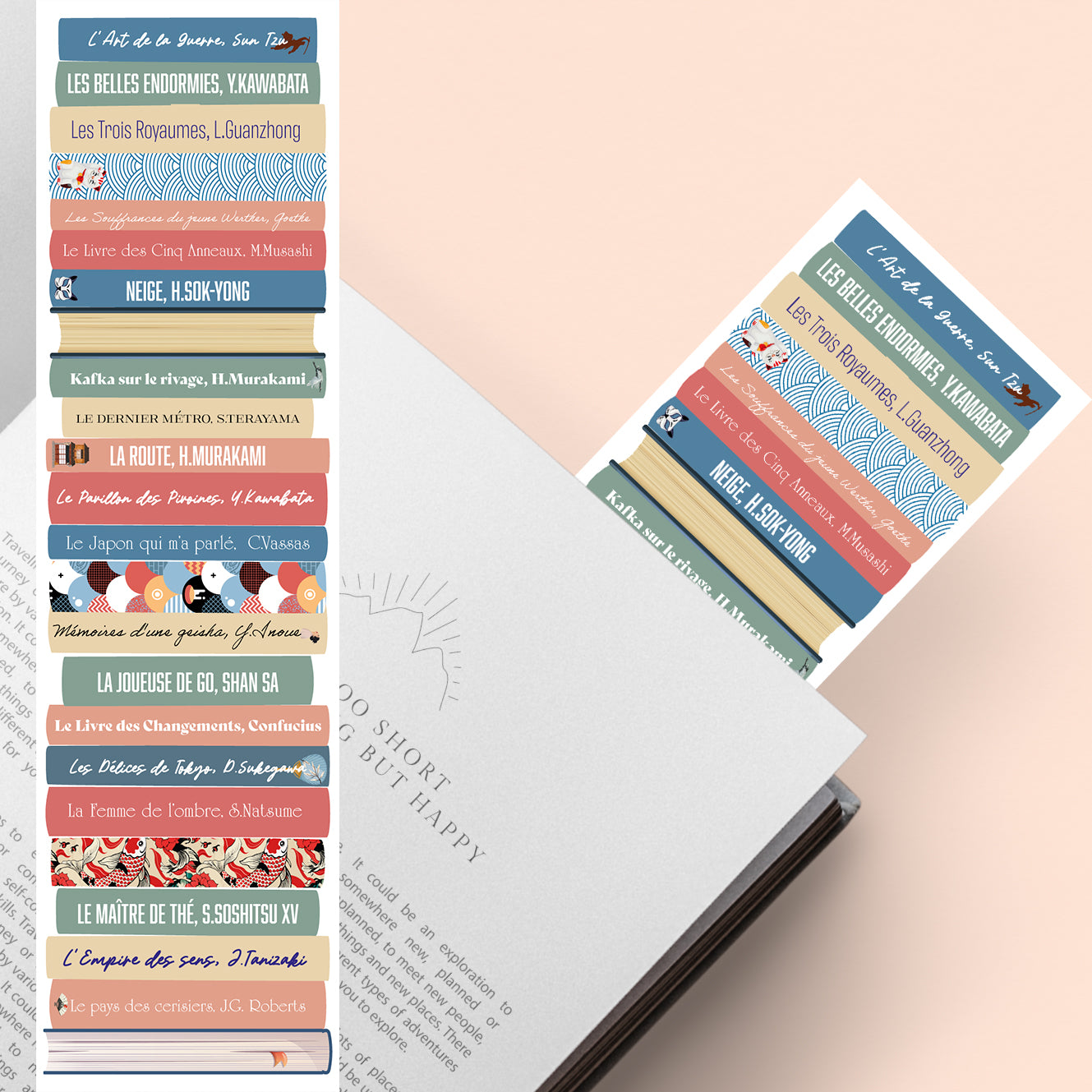 Marque Pages Lecture Asiatique