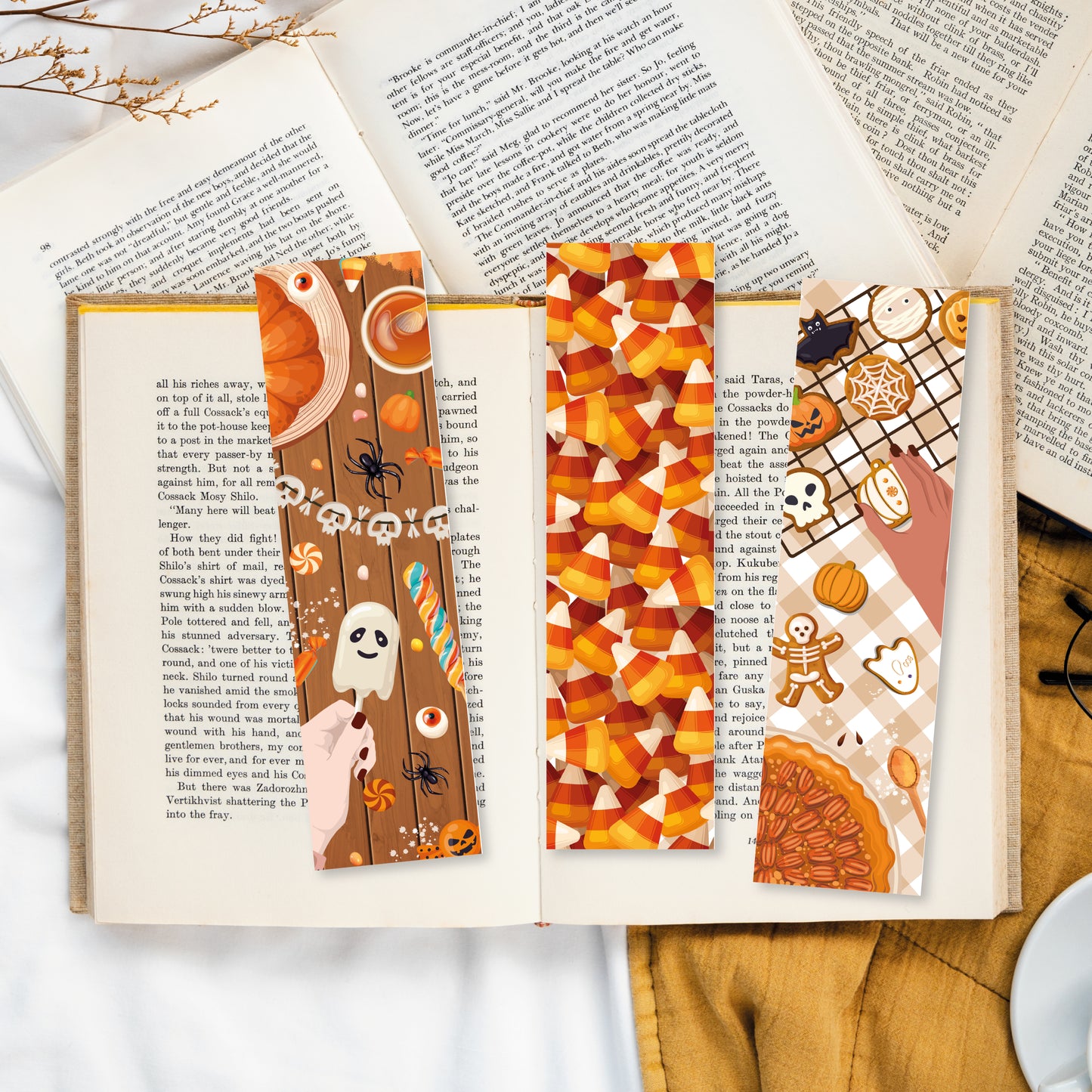 Lot de Marque Pages trick or treat