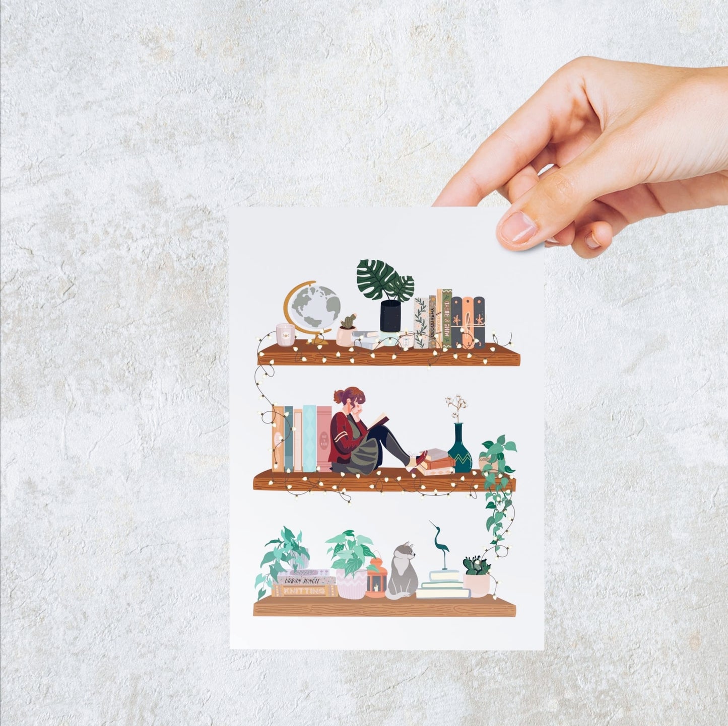 Illustration bibliothèque