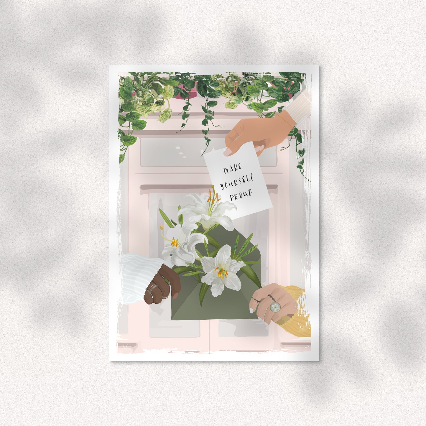 Illustration Make Yourself Proud
