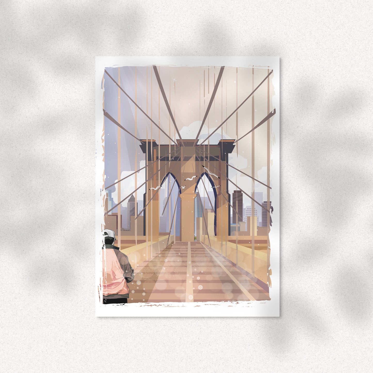 Affiche Brooklyn Bridge