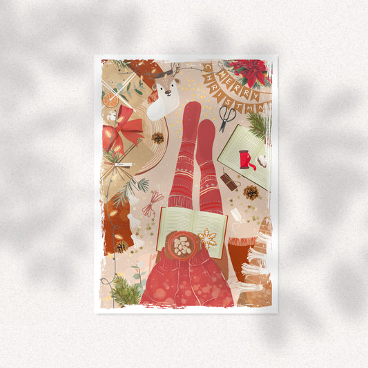 Illustration Cozy December