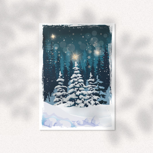 Illustration Foret d'hivers