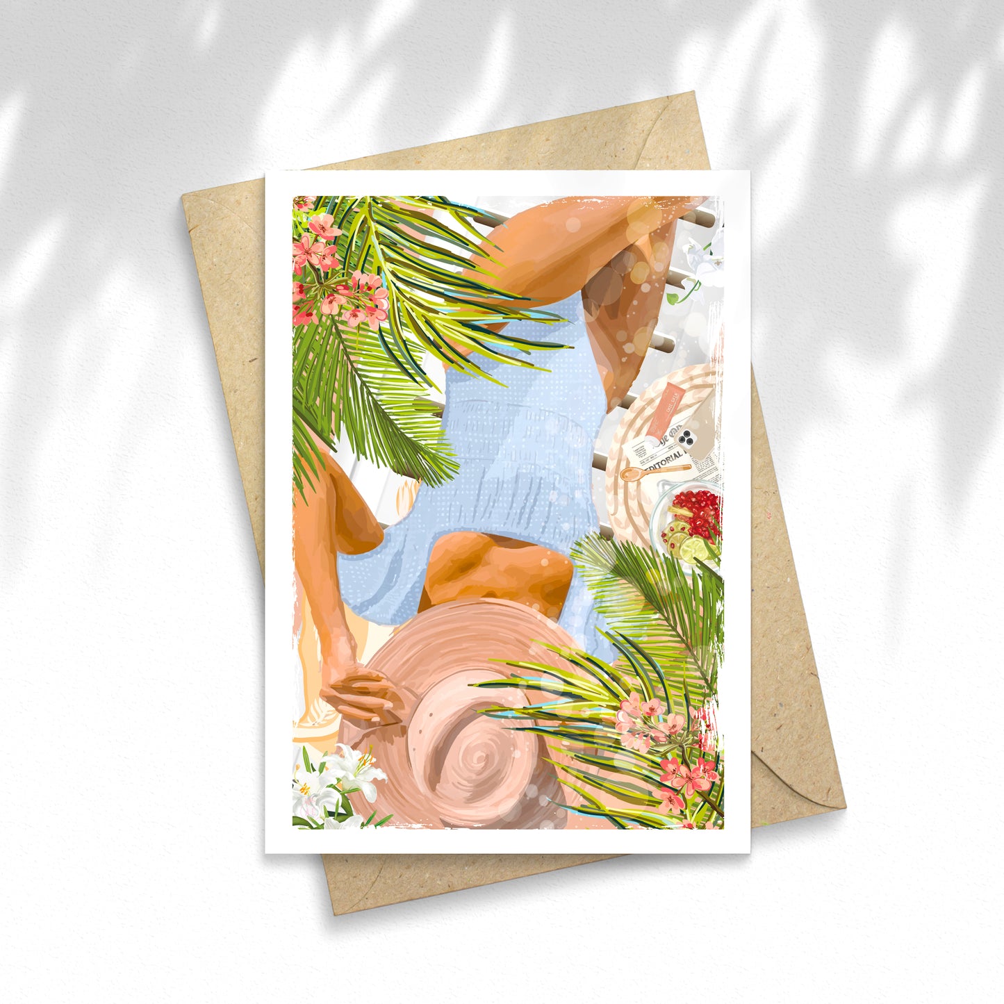 Illustration Siesta al sol