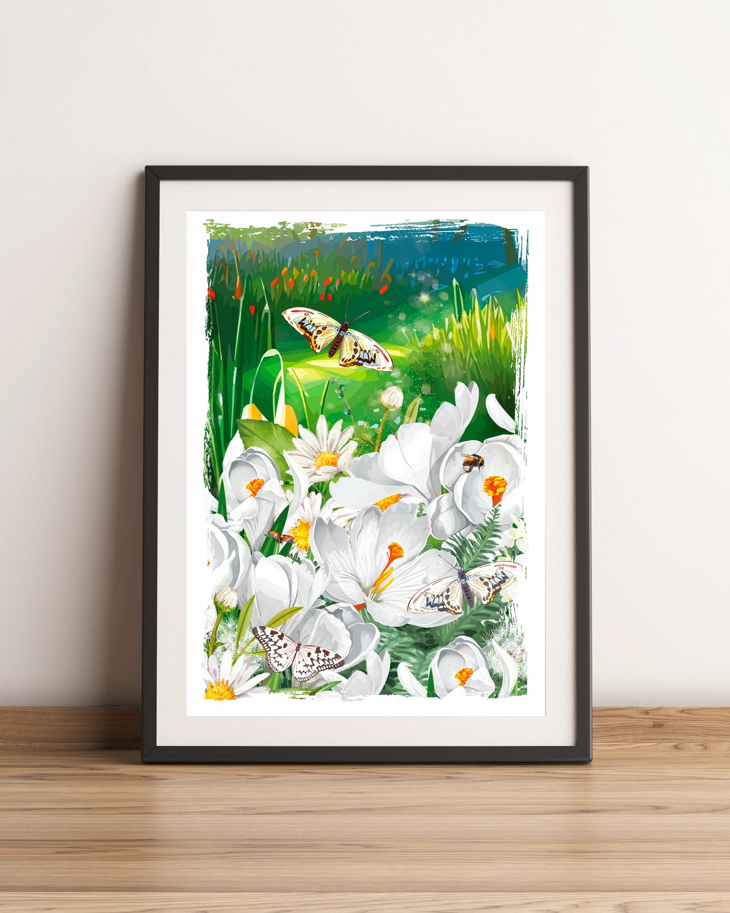 Illustration Spring Is Coming
