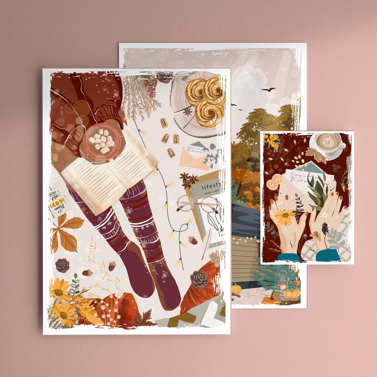 Illustration Cozy Fall