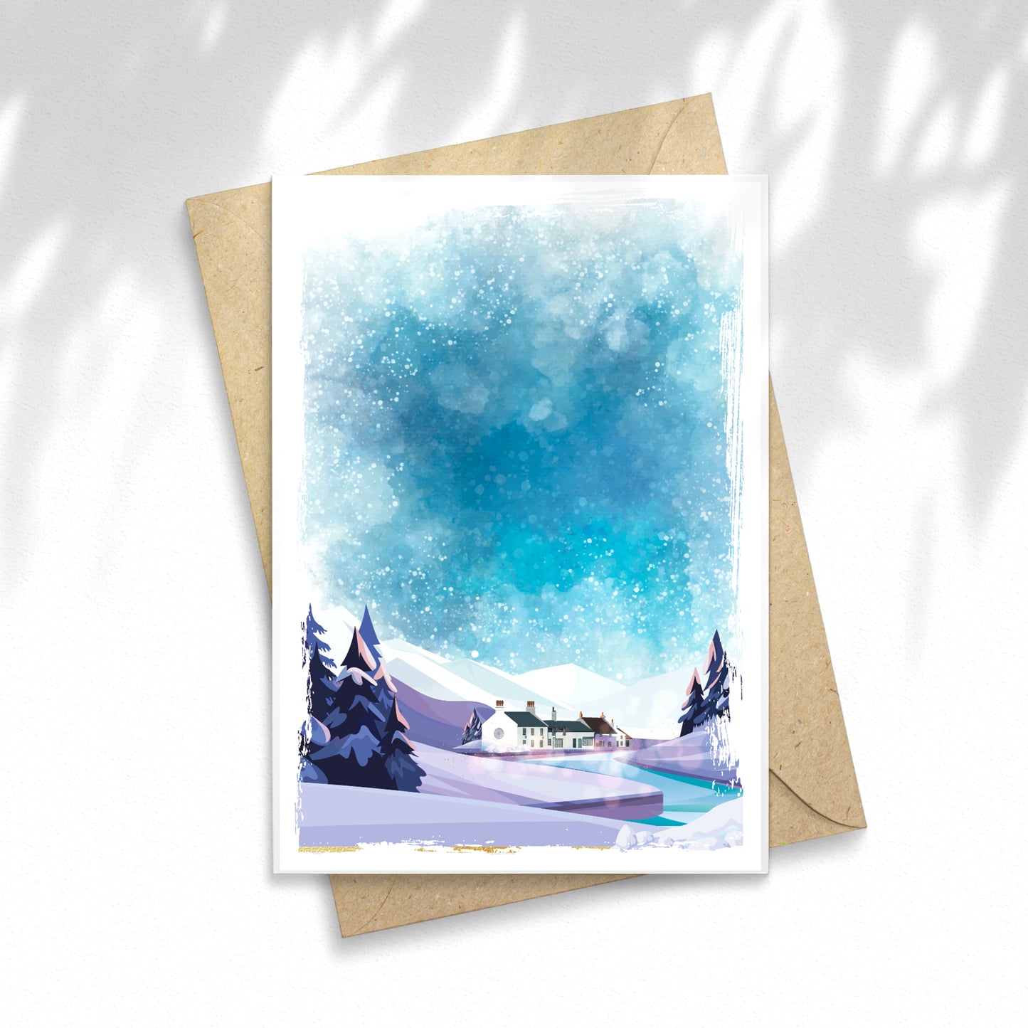 Illustration Winter River