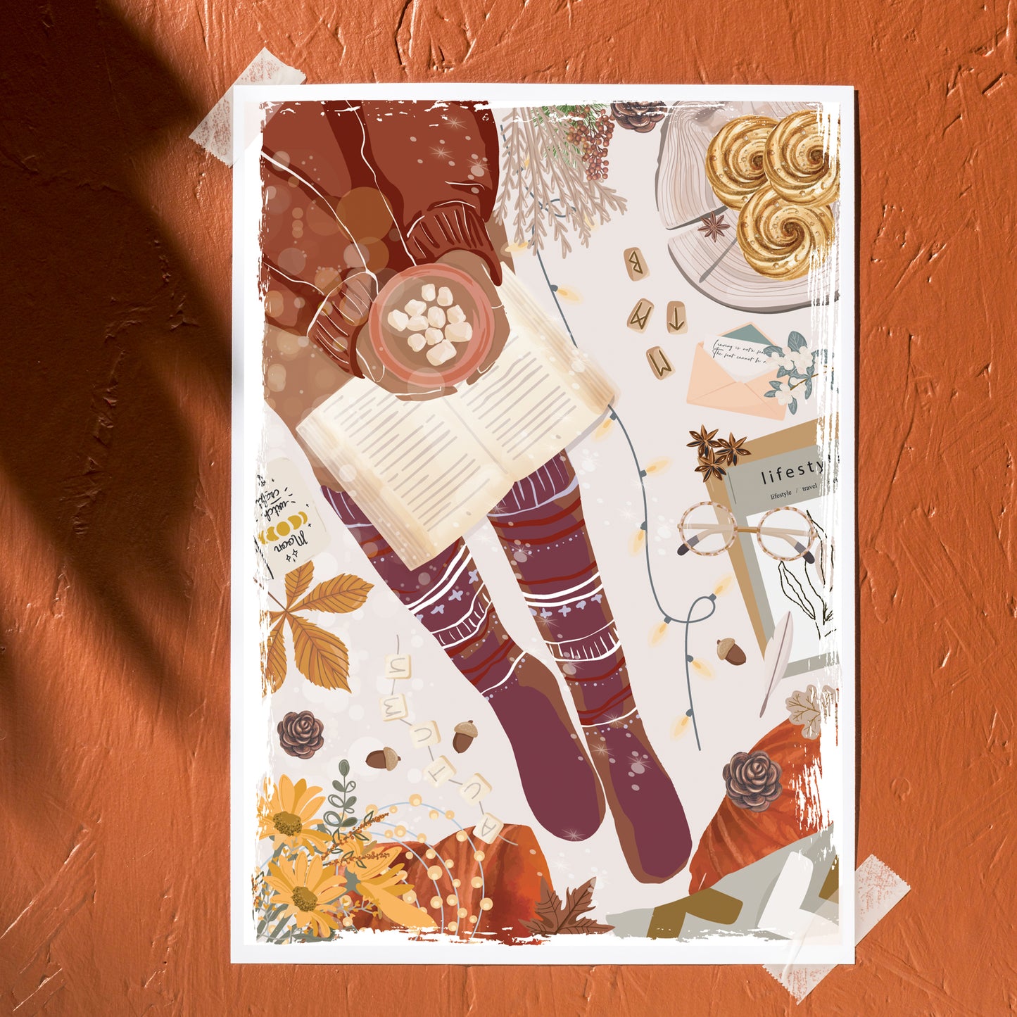 Illustration Cozy Fall