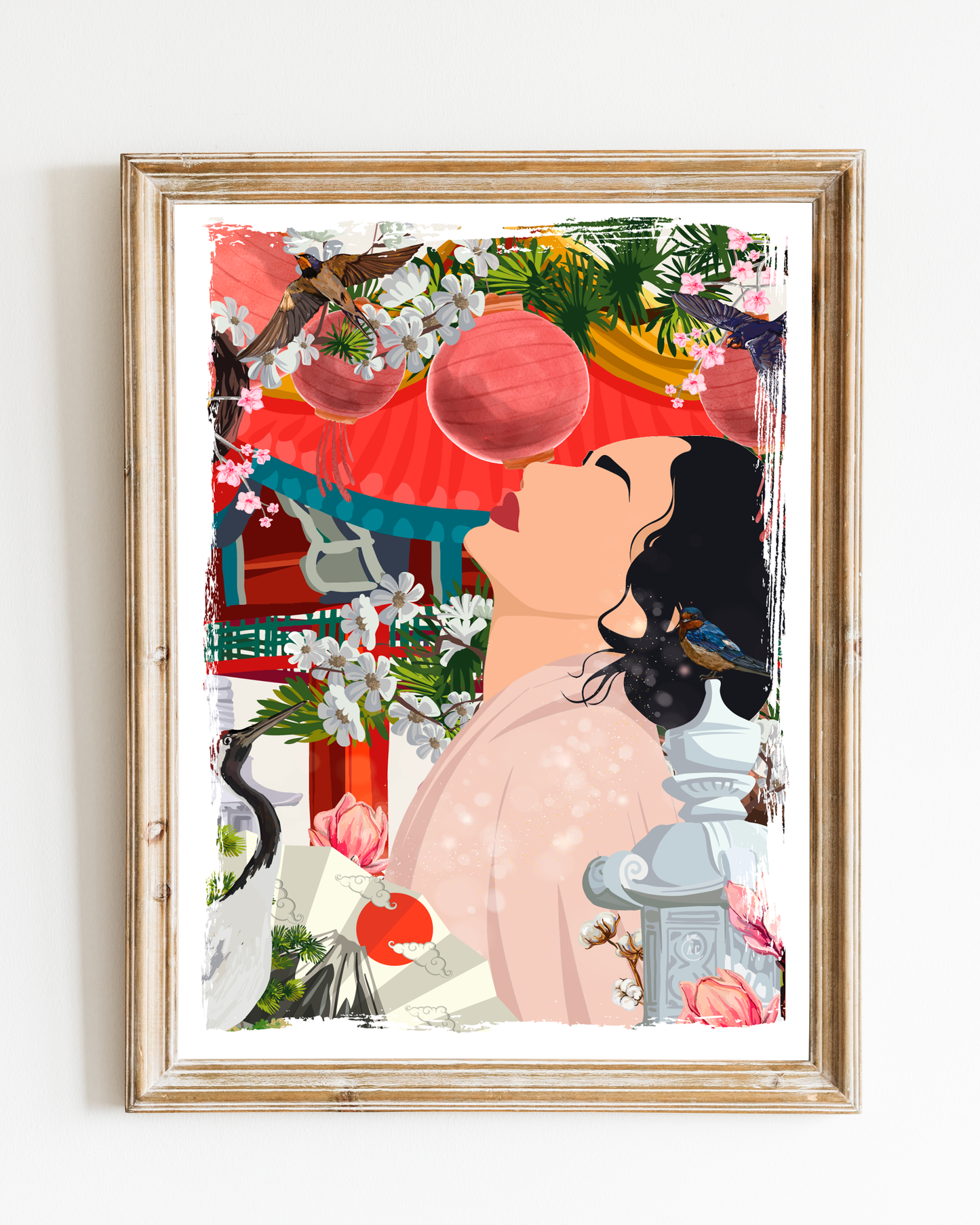 Illustration Geisha