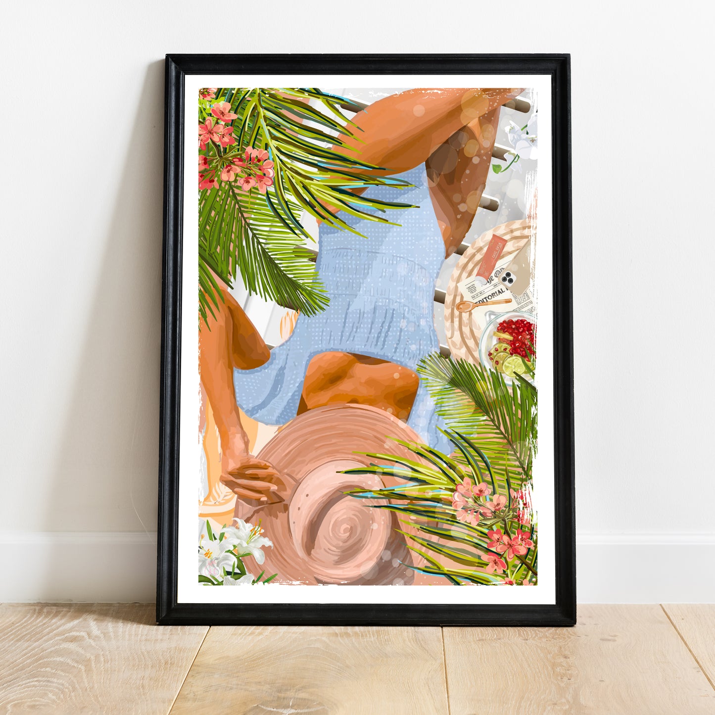 Illustration Siesta al sol