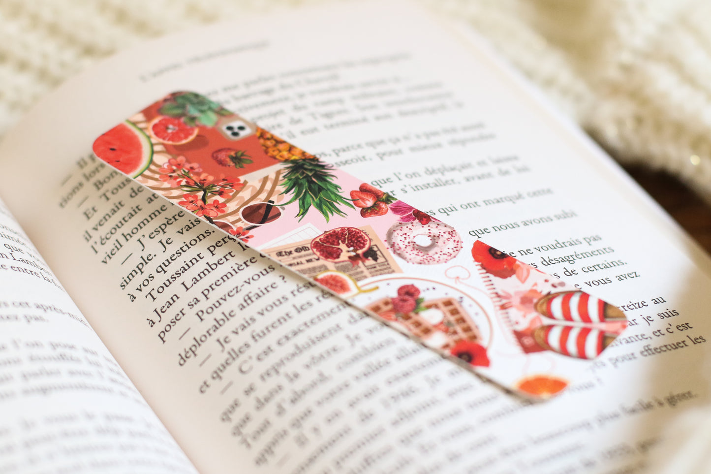 Lot de Marque Pages été gourmand