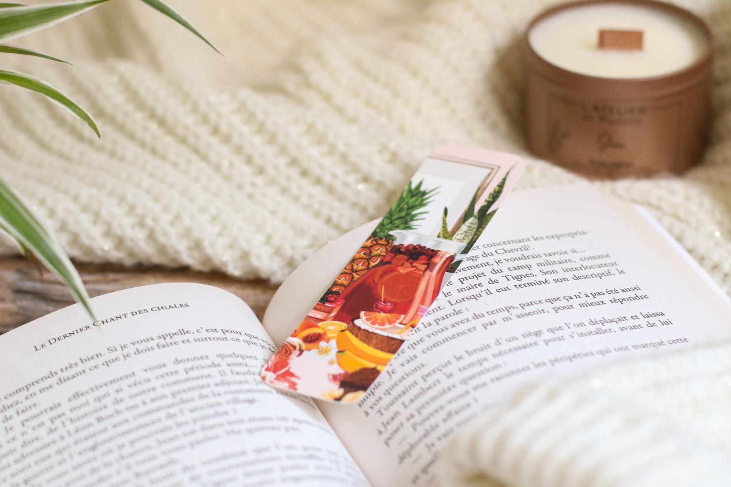 Lot de Marque Pages été gourmand