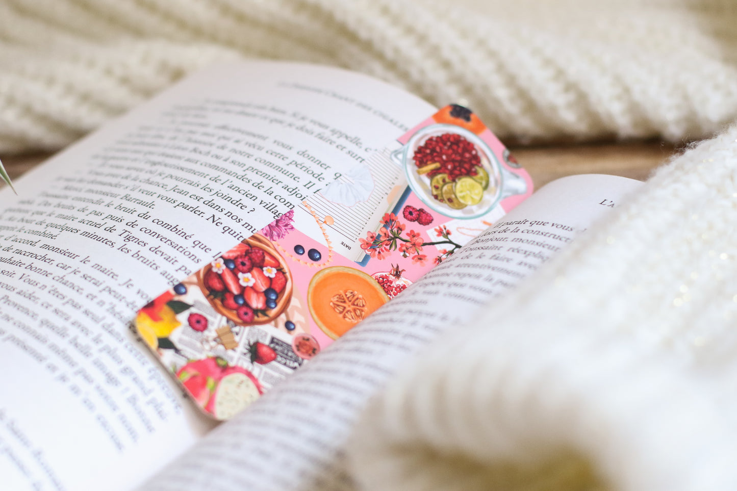 Lot de Marque Pages été gourmand