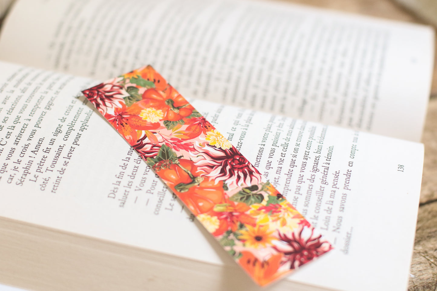 Lot de Marque Pages Autumn Bloom
