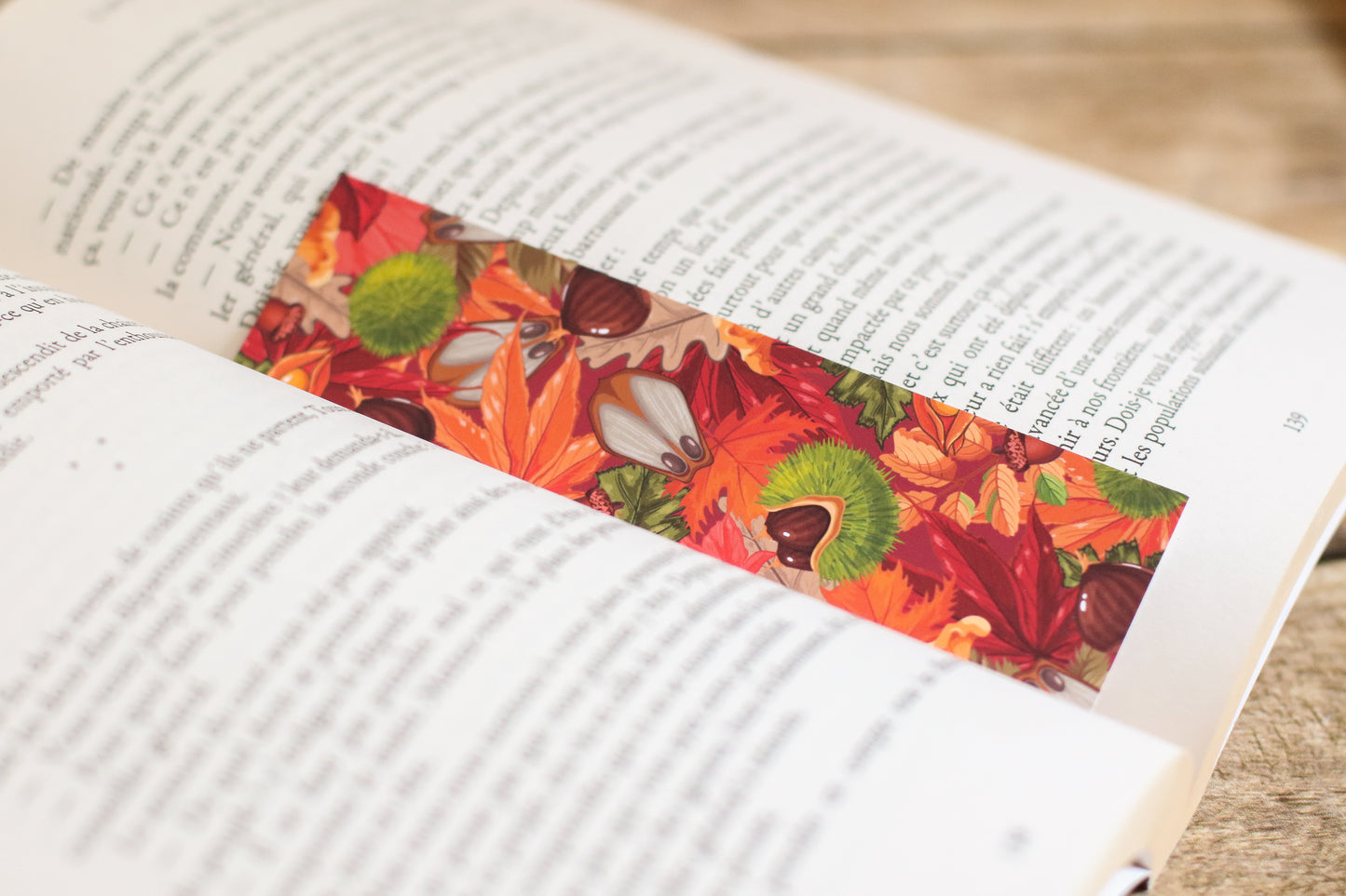 Lot de Marque Pages Autumn Bloom