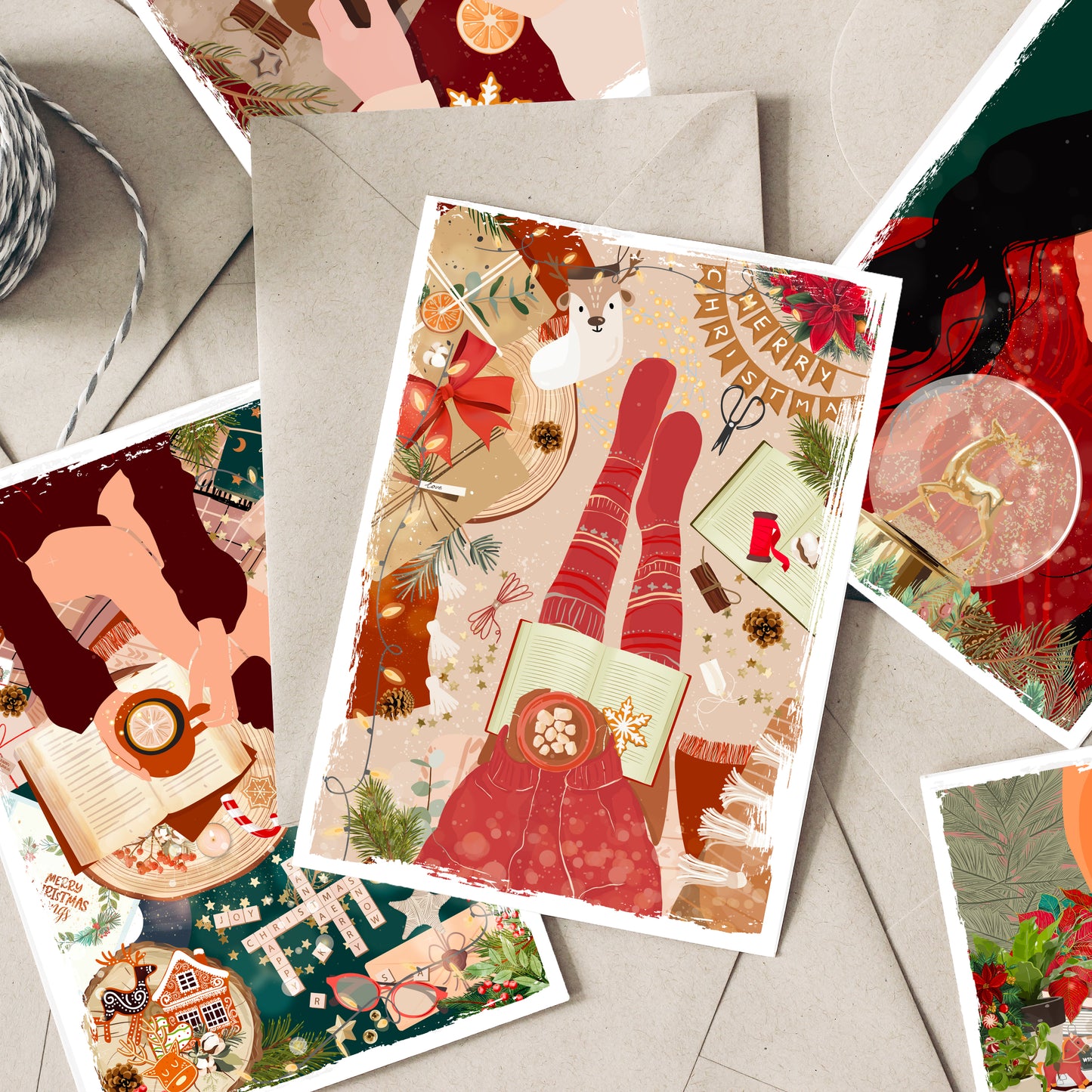 Illustration Cozy December