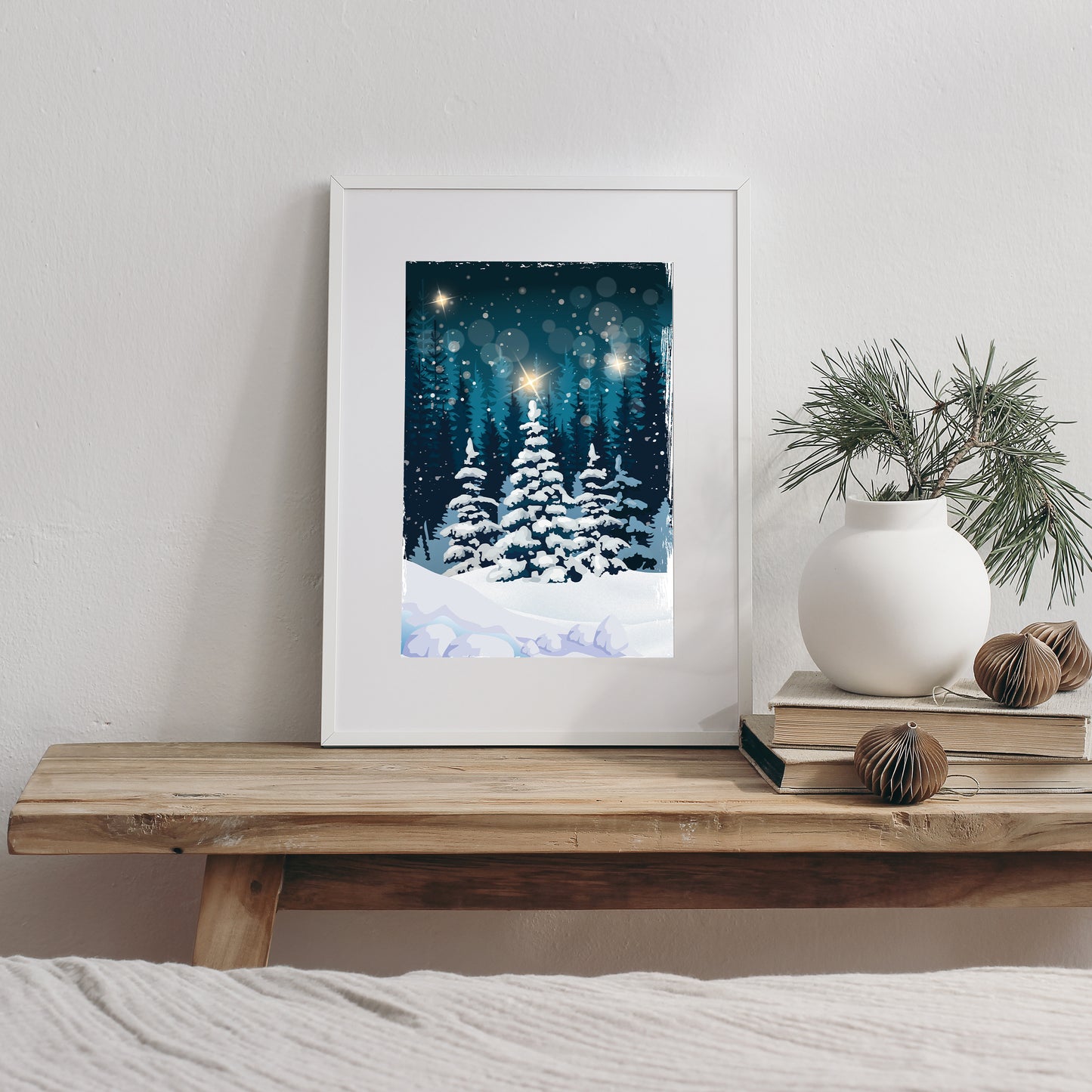 Illustration Foret d'hivers