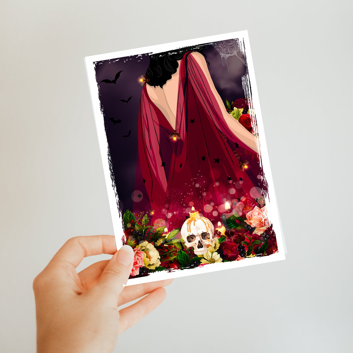 Illustration Red Witch