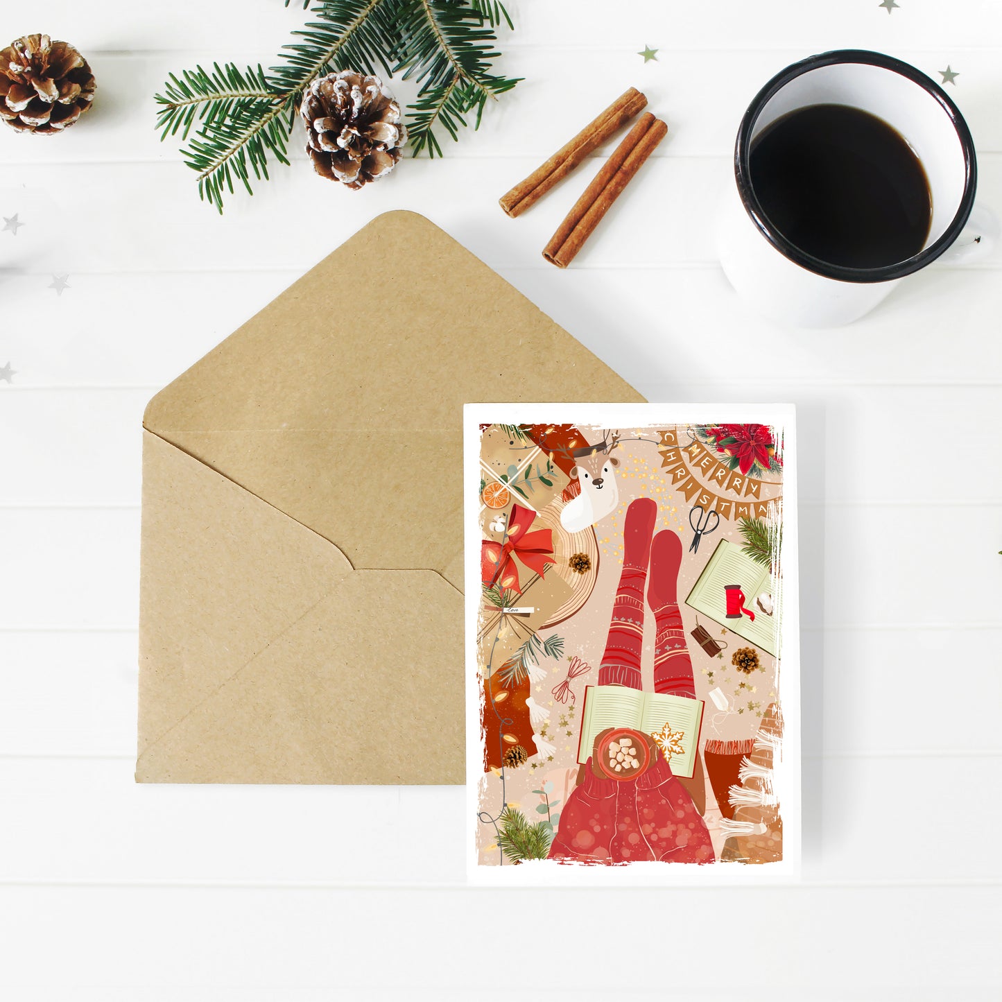 Illustration Cozy December