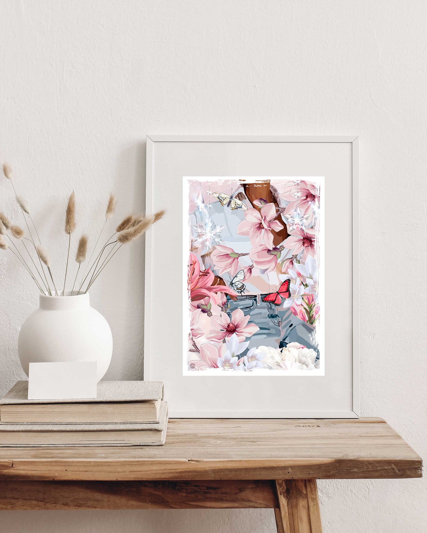Illustration Magnolia For Ever