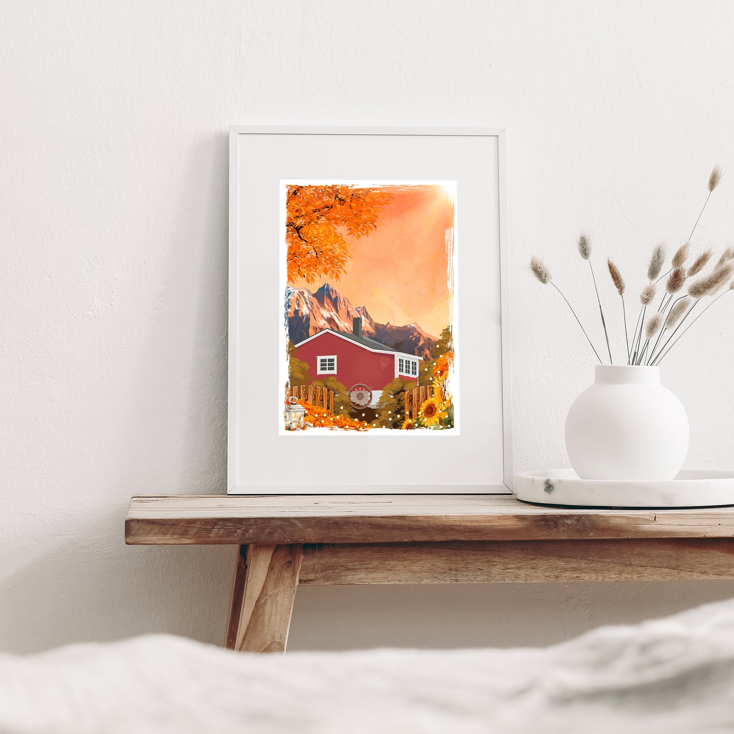Illustration Red Cabin